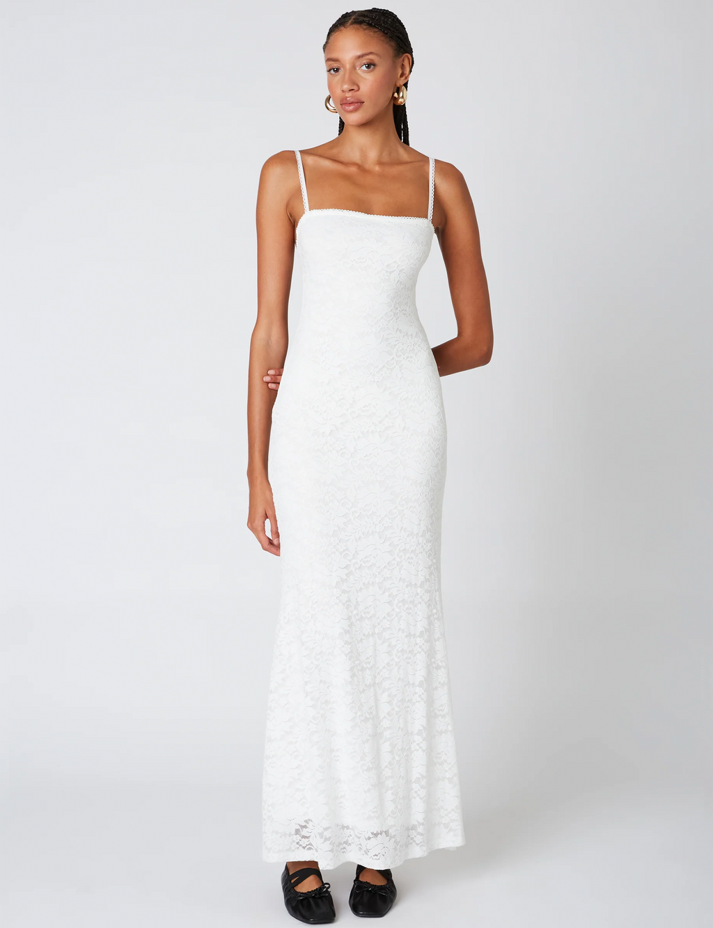 Vetiver Dress, White