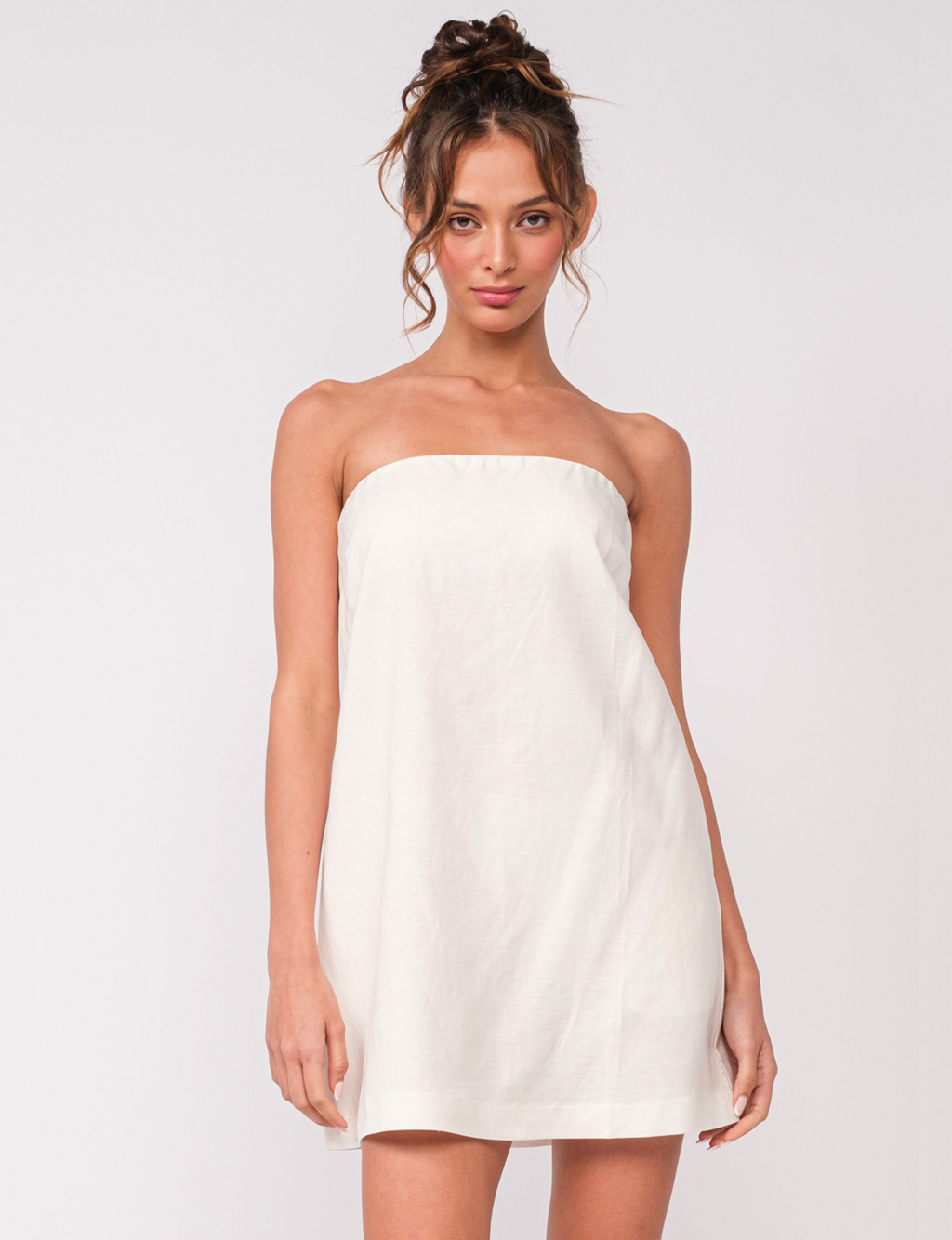 Lainey Mini Dress, White