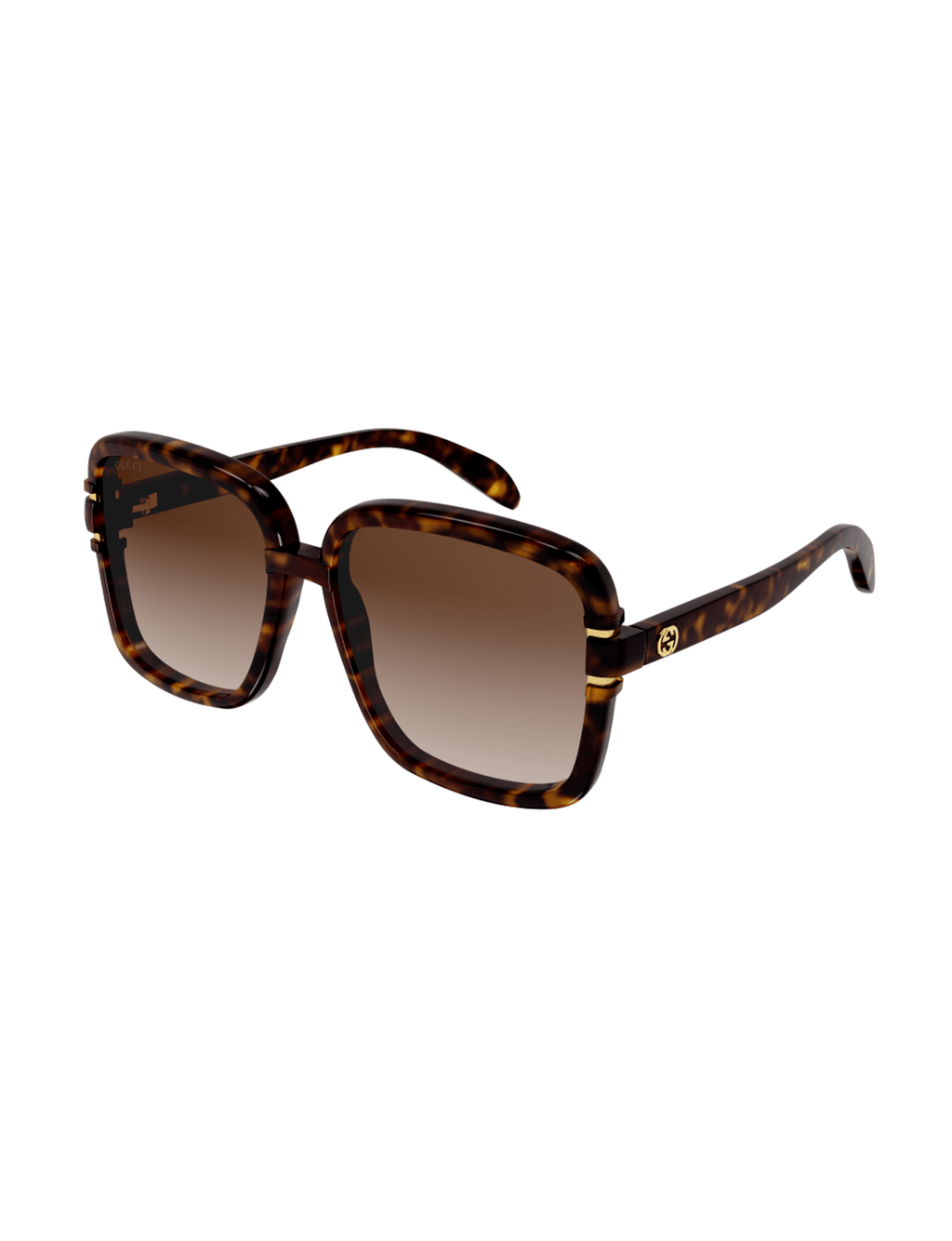 Retro Square Sunglasses, Tort/Brown