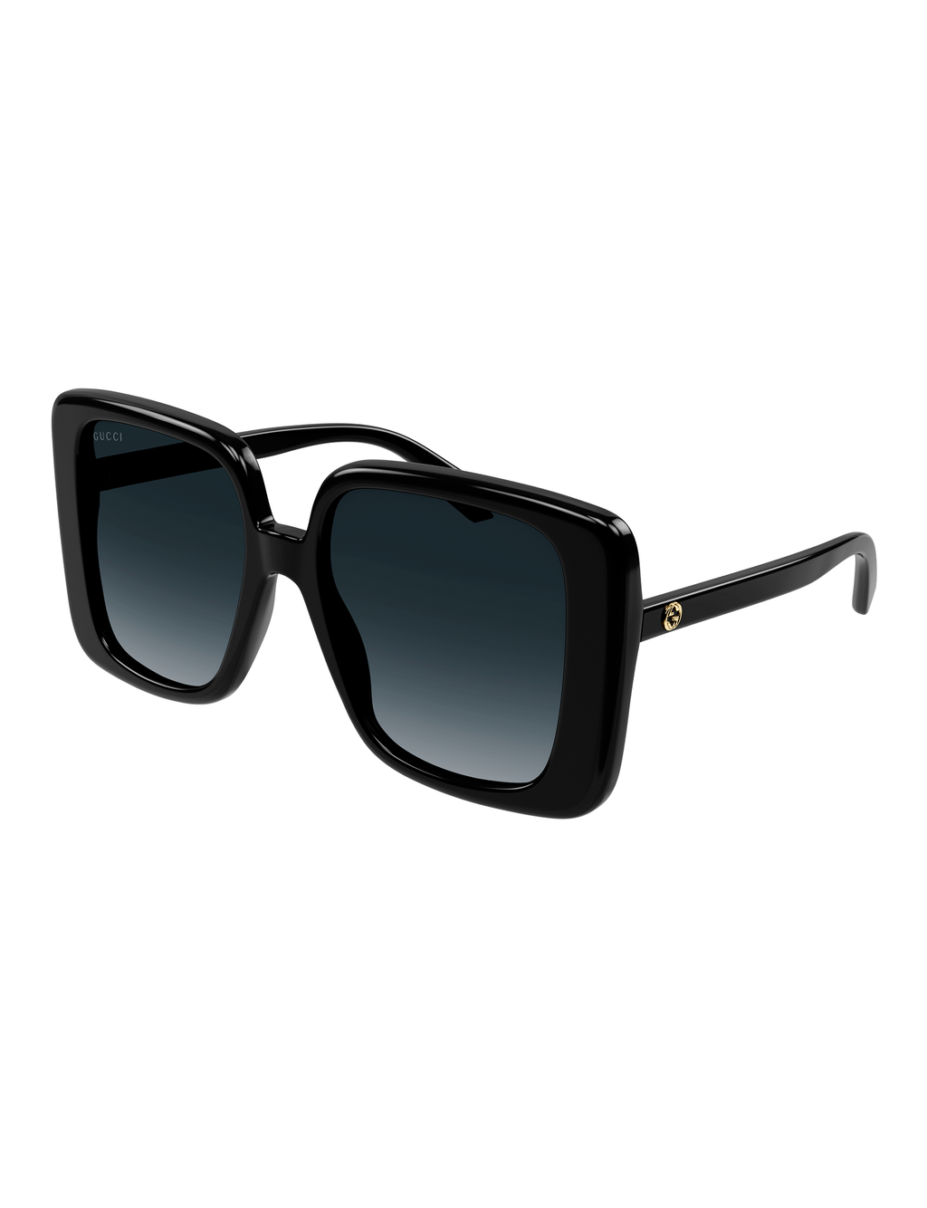 Oversized Butterfly Sunglasses, Black/Grey