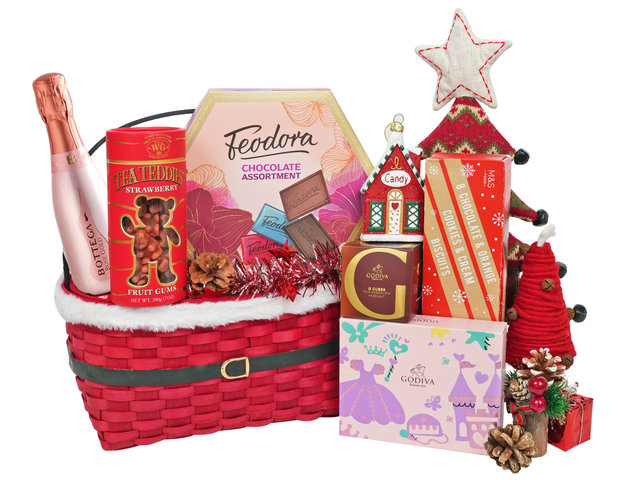 Christmas Gift Hamper - Christmas Carnival Gift Basket XMAS02 - XNB1028A2 Photo