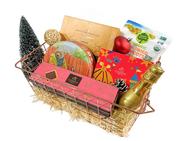 Christmas Gift Hamper - Christmas Gift Hamper Mailable to China XHW1201B9 - XHW1201B9 Photo