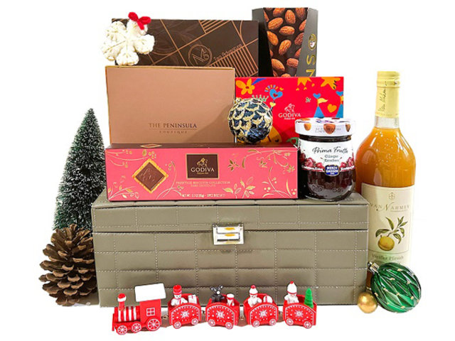 Christmas Gift Hamper - Christmas Gift hamper Mailable to China 1201B4 - XHW1201B4 Photo