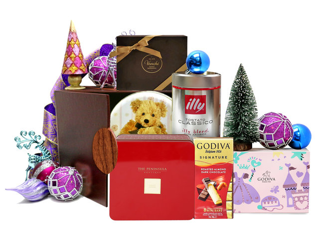 Christmas Gift Hamper - Christmas Overseas mailable hamper Z4 - L76603333 Photo