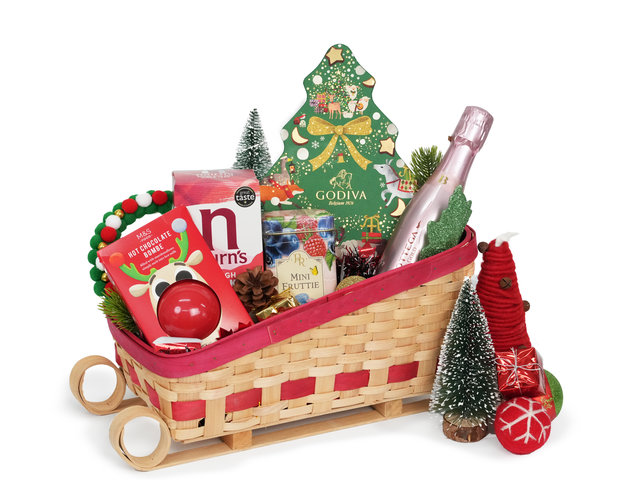 Christmas Gift Hamper - Santa Claus is coming, XMAS05A8 - XNB1105A8 Photo