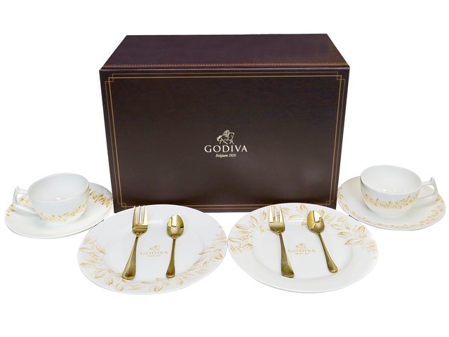 Florist Gift - Godiva premium table set - LY0227B7 Photo