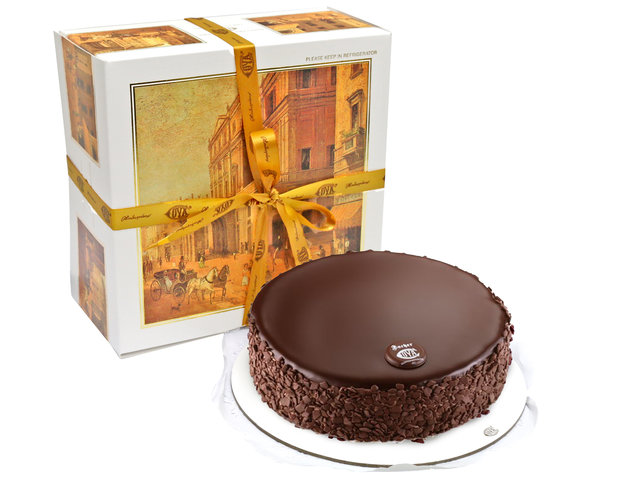 Fresh Cake - COVA - Sacher (1 pound) - L012659 Photo