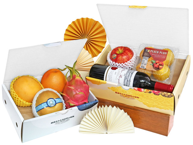 Fruit Basket - Mid Autumn Fruits Gift Box GB20 - 2MAFGB0809A4 Photo