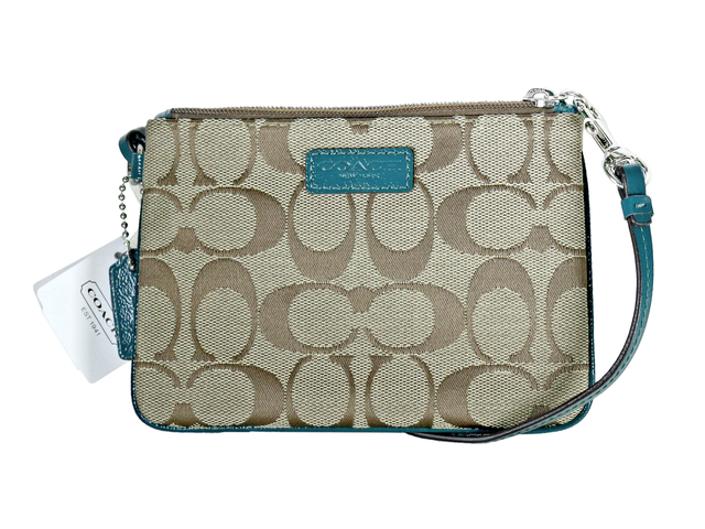 Gift Accessories - Coach Classic Wristlet- Blue - L36668704 Photo