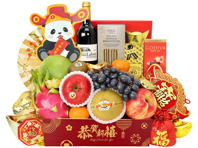 新年果籃Hamper - 新年美食禮籃 M20 - CH20112A3 Photo