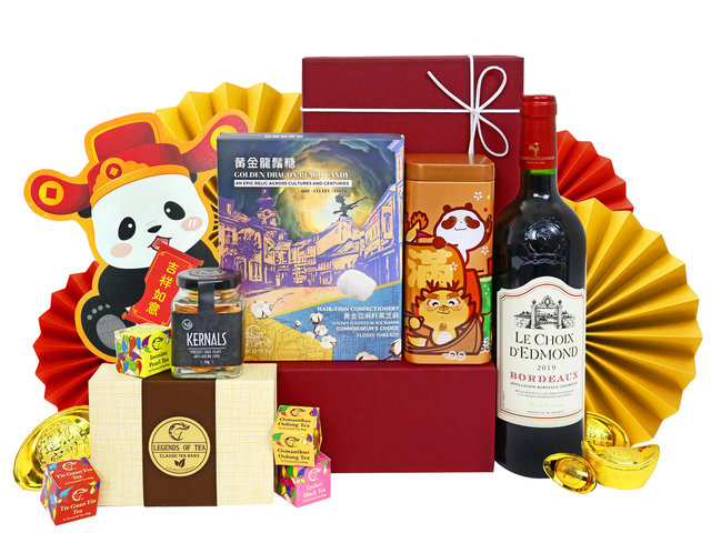 新年果籃Hamper - 新春中式美食禮籃 Hampers 0104A8 - CH20104A8 Photo